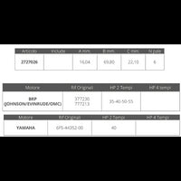 GIR. JOHONSON/EV. YAMAHA 2T 25-40HP