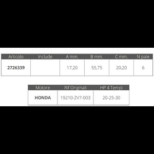 GIRANTE HONDA  4T 20,25,30HP