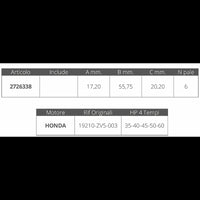 GIRANTE HONDA 4T 35,40,45,50HP