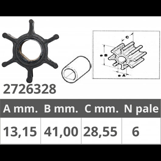 GIRANTE HONDA 4T 5-7,5-8-10 HP