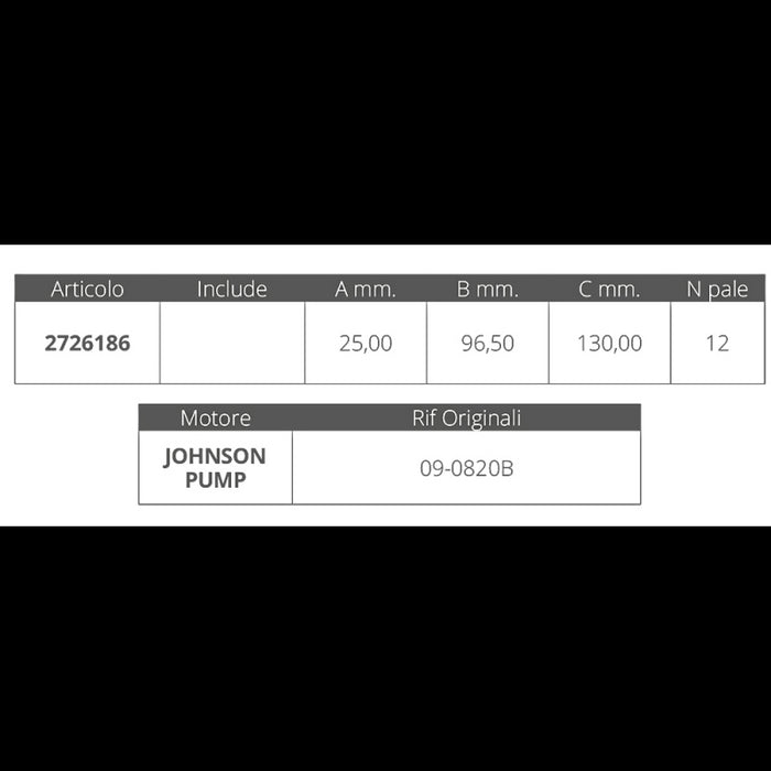 GIRANTE JOHNSON 09-0820B