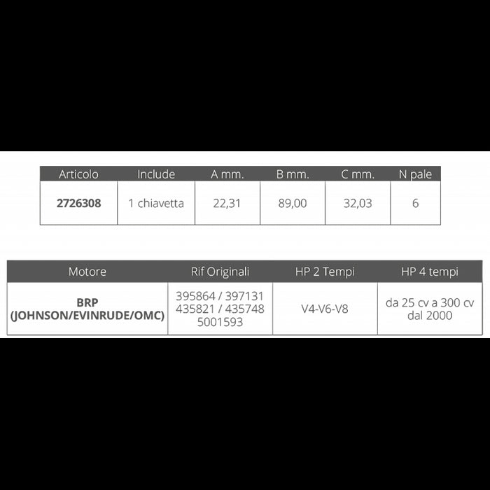 GIRANTE JOHNSON/EV. 2T V4-V6