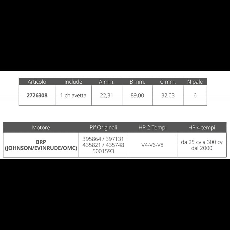 GIRANTE JOHNSON/EV. 2T V4-V6