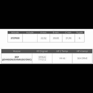 GIRANTE JOHNSON/EV. 2T V4-V6