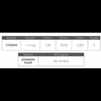 GIRANTE JOHNSON RIF.OR.09-1077B-9