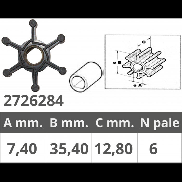 GIRANTE JOHNSON RIF.OR.09-1077B-9