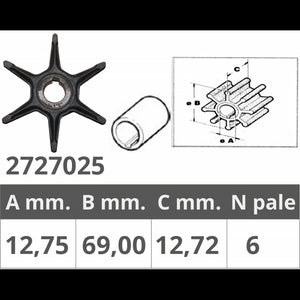 GIRANTE JOHONSON/EV 2T 10-25 HP