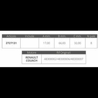 GIRANTE RENAULT 48300006/7