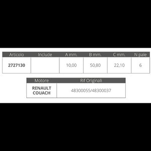 GIRANTE RENAULT 48300037/55