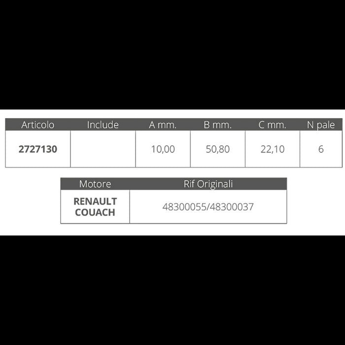 GIRANTE RENAULT 48300037/55