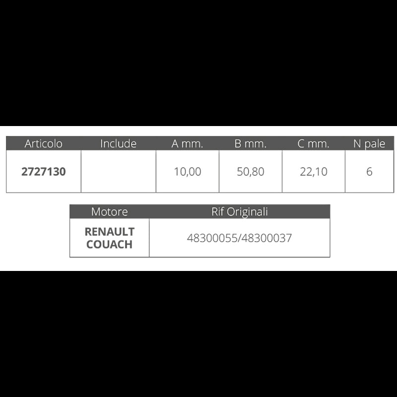 GIRANTE RENAULT 48300037/55