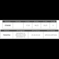 GIRANTE TOHATSU 2T 25-30 HP