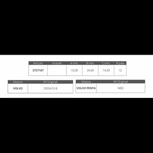 GIRANTE VOLVO 3555413-8