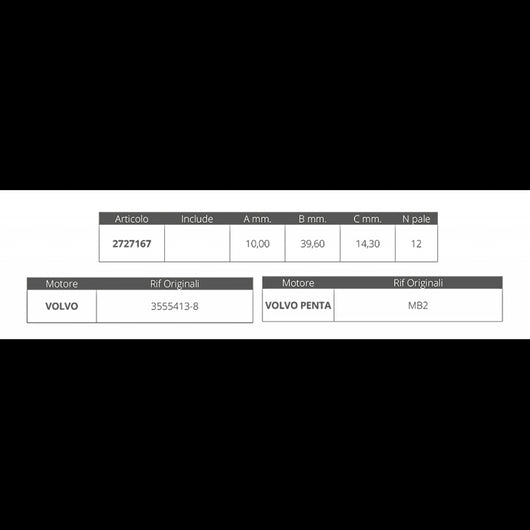 GIRANTE VOLVO 3555413-8
