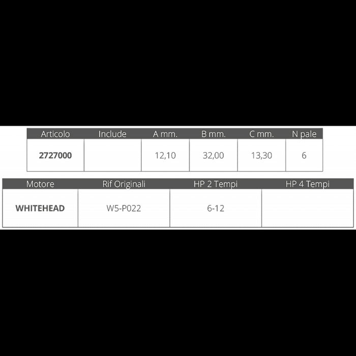 GIRANTE WHITEHEAD 2T 6-12 HP