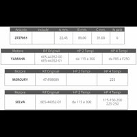 GIRANTE YAMAHA/MERCURY/SELVA 2/4T