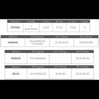 GIRANTE YAMAHA-SELVA 2/4T 20-50 HP