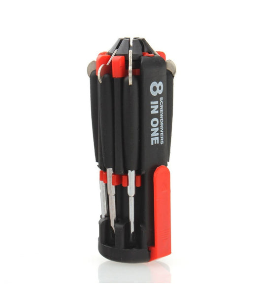 Giravite Cacciavite 8in1 A 6 Led Multifunzione Torcia Multiuso Luci Cacciaviti         