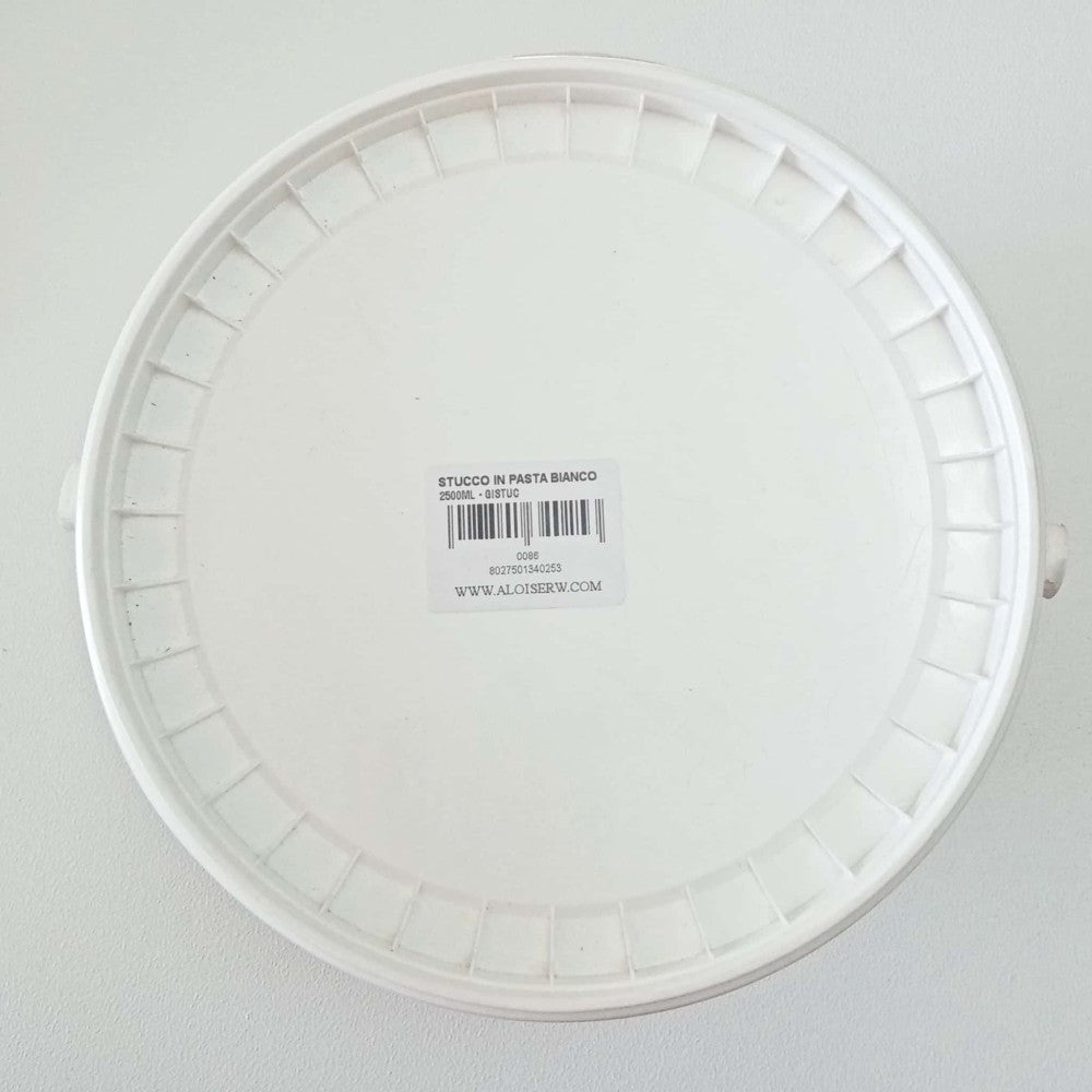 Gistuc 2,5lt stucco in pasta bianco per legno e muri