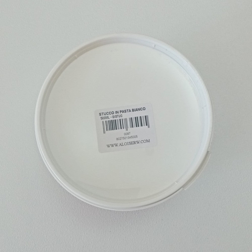 Gistuc 500ml stucco in pasta bianco per legno e muri