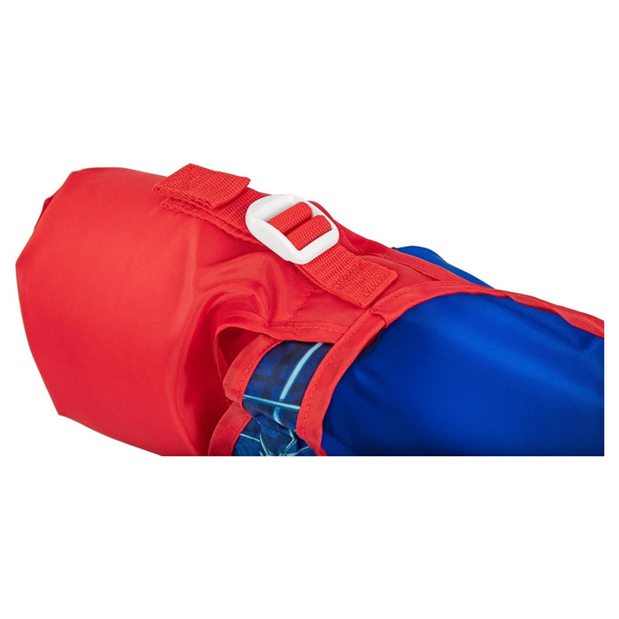 Trade Shop - Giubbetto Giubbotto Braccioli Spiderman Bambini 3-6 Anni Galleggiante Salvagente 98795 -