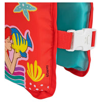 Trade Shop - Giubbetto Salvagente Nuoto Sirenetta Ariel Gilet Con Braccioli Bambini 3-6 Anni ‎9101i -