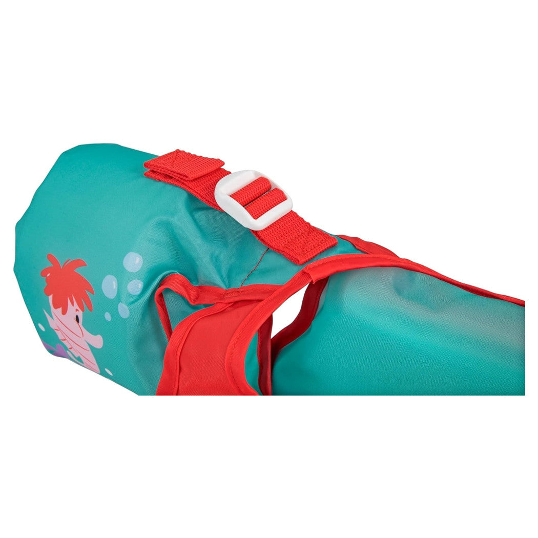 Trade Shop - Giubbetto Salvagente Nuoto Sirenetta Ariel Gilet Con Braccioli Bambini 3-6 Anni ‎9101i -