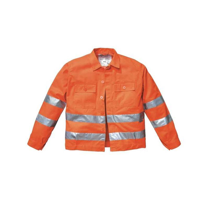 Giubbino Alta Visibilita' Reflex Arancio 54