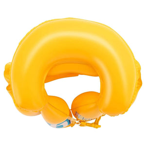 Trade Shop - Giubbotto Da Nuoto Gonfiabile Per Bambini Piccoli Galleggiamento 51x46cm Giallo 019948 -