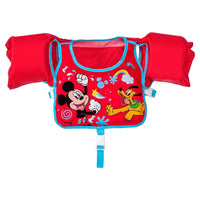 Trade Shop - Giubbotto Giubbetto Salvagente Gilet Nuoto Swim Pal Mickey Per Bambini 3-6 Anni 9101c -