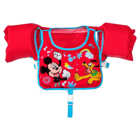Trade Shop - Giubbotto Giubbetto Salvagente Gilet Nuoto Swim Pal Mickey Per Bambini 3-6 Anni 9101c -
