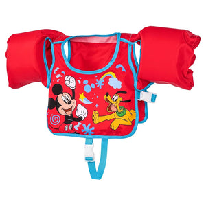 Trade Shop - Giubbotto Giubbetto Salvagente Gilet Nuoto Swim Pal Mickey Per Bambini 3-6 Anni 9101c -