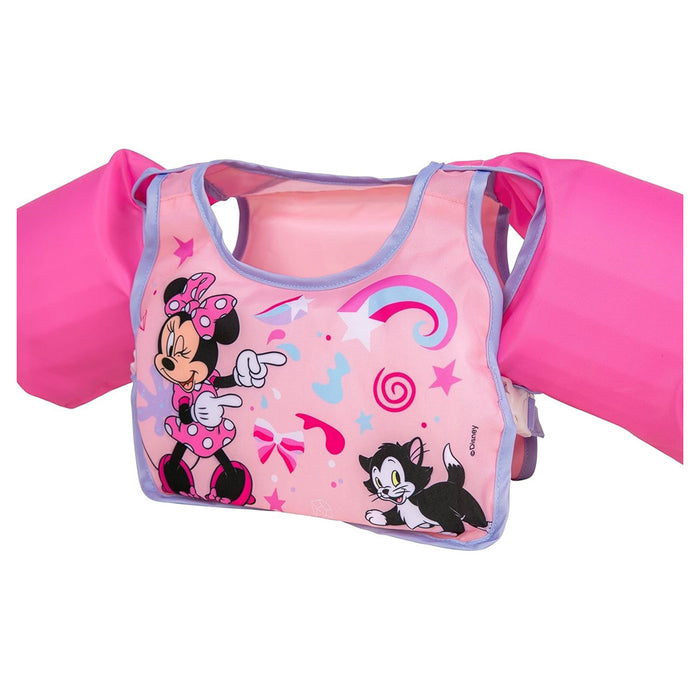 Trade Shop - Giubbotto Giubbetto Salvagente Gilet Nuoto Swim Pal Minnie Per Bambine 3-6 Anni 9101a -
