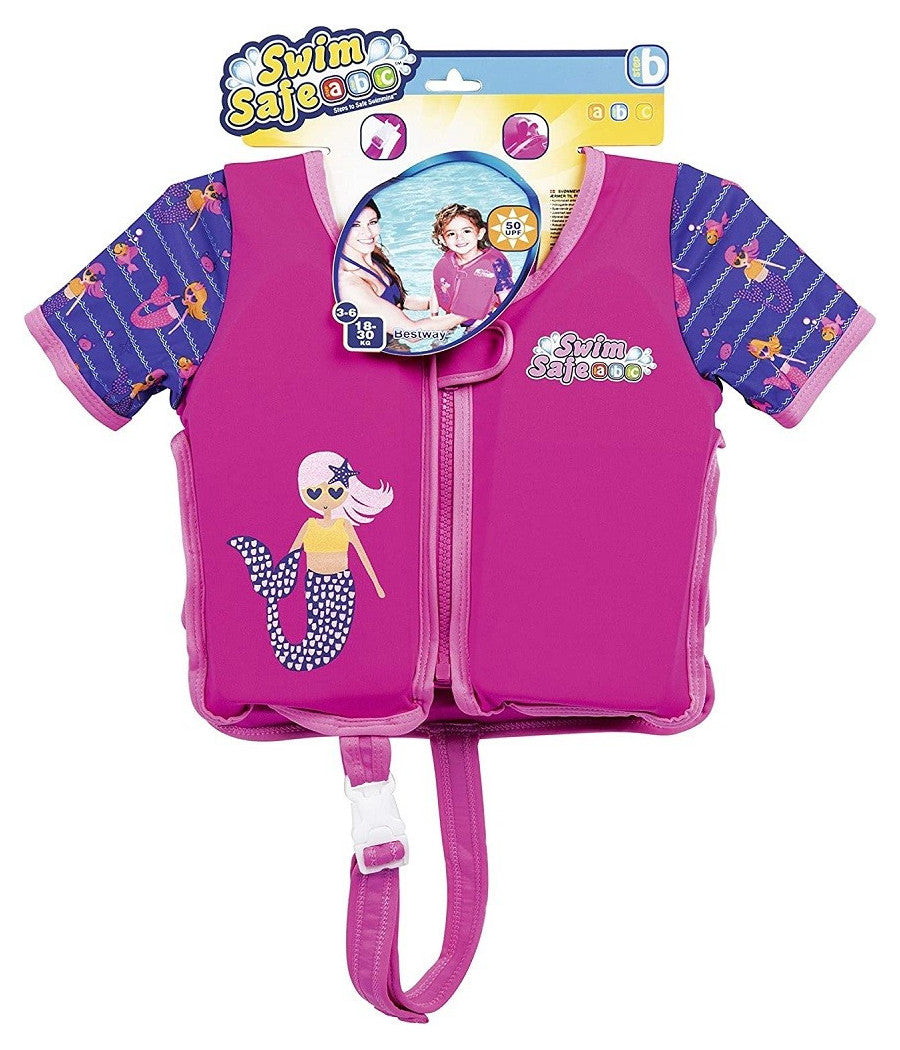 Giubbotto Salvagente Giubbetto Swim Safe Gilet Gonfiabile Bambini Maniche 32147         