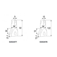 GIUNTO INOX 316 GIREVOLE Ø MM.6-8