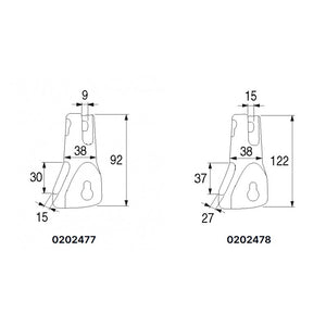 GIUNTO INOX 316 GIREVOLE Ø MM.6-8