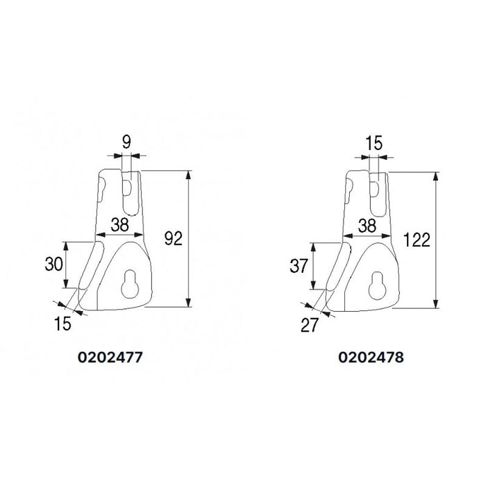 GIUNTO INOX 316 GIREVOLE Ø MM.6-8