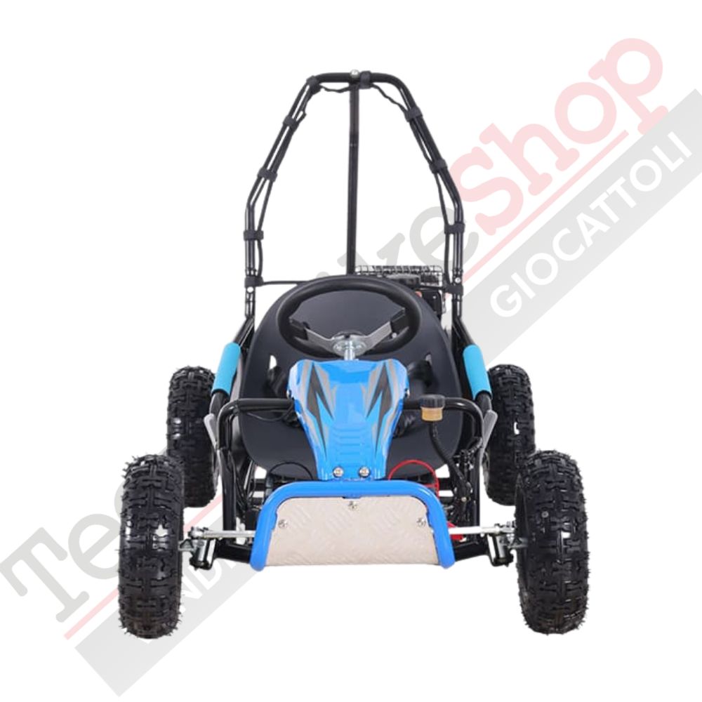 Buggy a Benzina per Bambini GK100-Blu