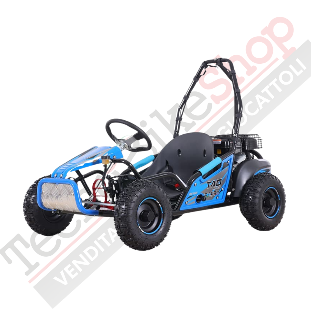 Buggy a Benzina per Bambini GK100-Blu