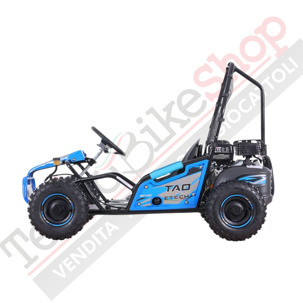 Buggy a Benzina per Bambini GK100-Blu