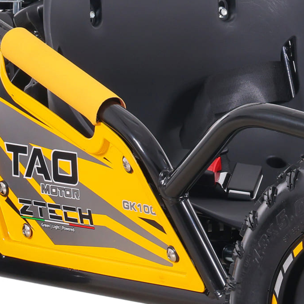 Buggy a Benzina per Bambini GK100-Giallo