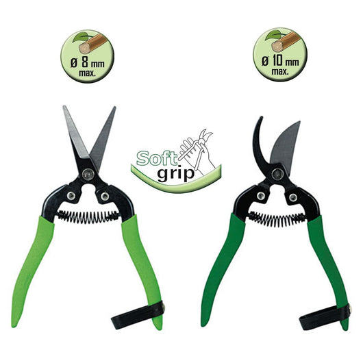 Set forbici da giardino giardiniere in acciaio