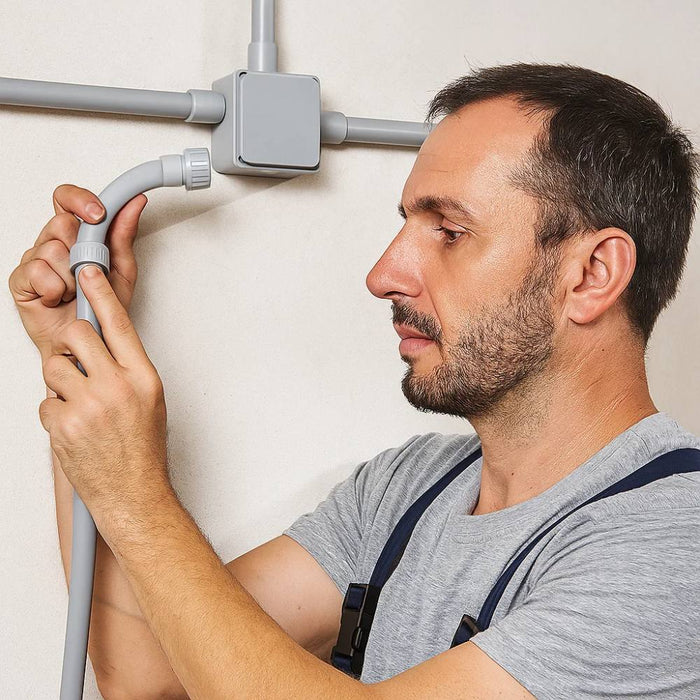 Curva 90° faeg tubo rigido ip65 per impianti elettrici vari diametri disponibili *** diametro 32 millimetri, confezi...