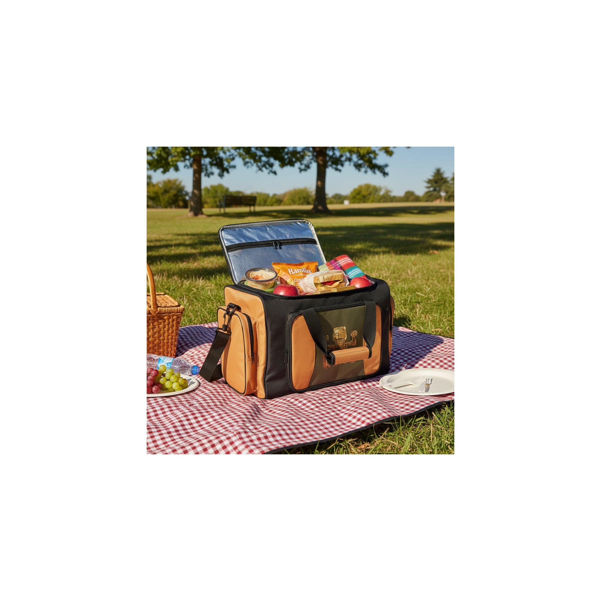 Raffreddatore isotermico flessibile da 20 litri - Koh Lanta - Con cinghia di trasporto