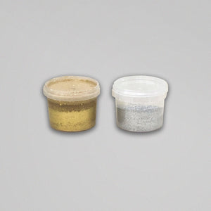 Glitter Brillantinati - Colore Argento - Formato 50 gr
