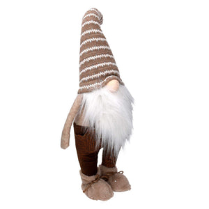 Gnomo tessuto beige cm 25x20h72