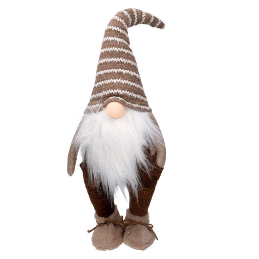 Gnomo tessuto beige cm 25x20h72