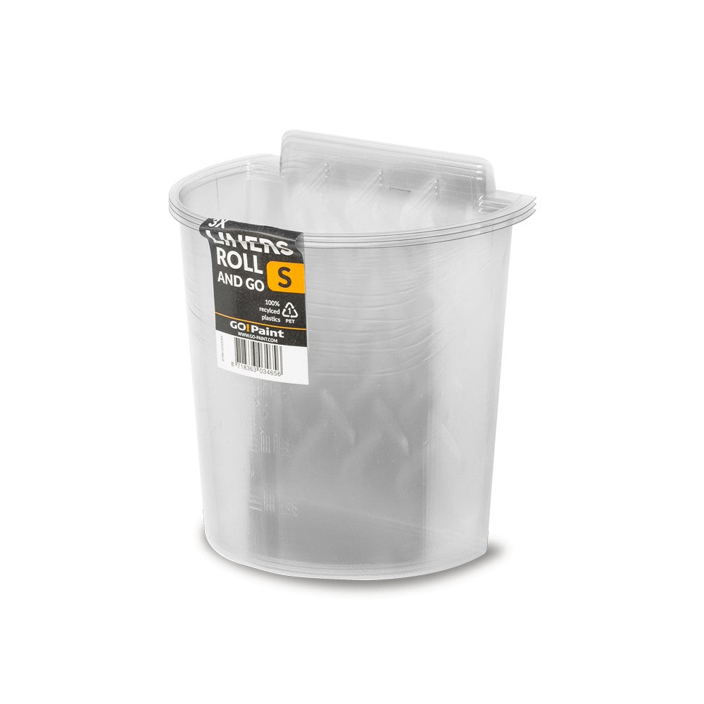 Go paint liner s 3 unità di film protettivo per brocca contenitore con impugnatura