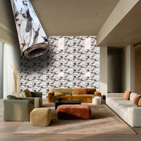 Rotolo da 3,6mq Rivestimento AUTOADESIVO in SXP thermo/acustico MARMO LUCIDO HI-RES 1200x3000x2,5mm HYDRO. Col. PD2027