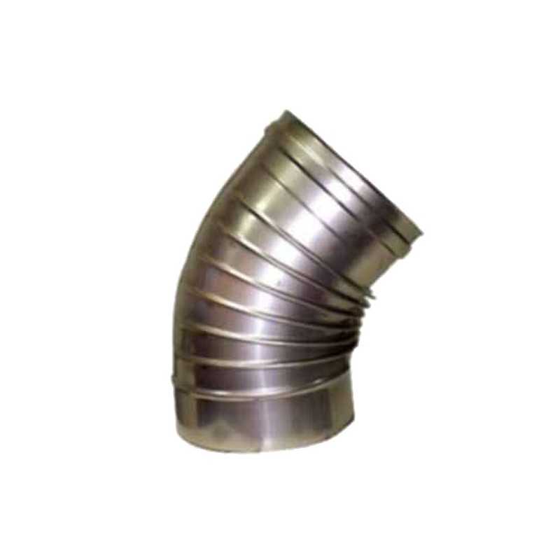Gomito Inox 45° 18 Ala